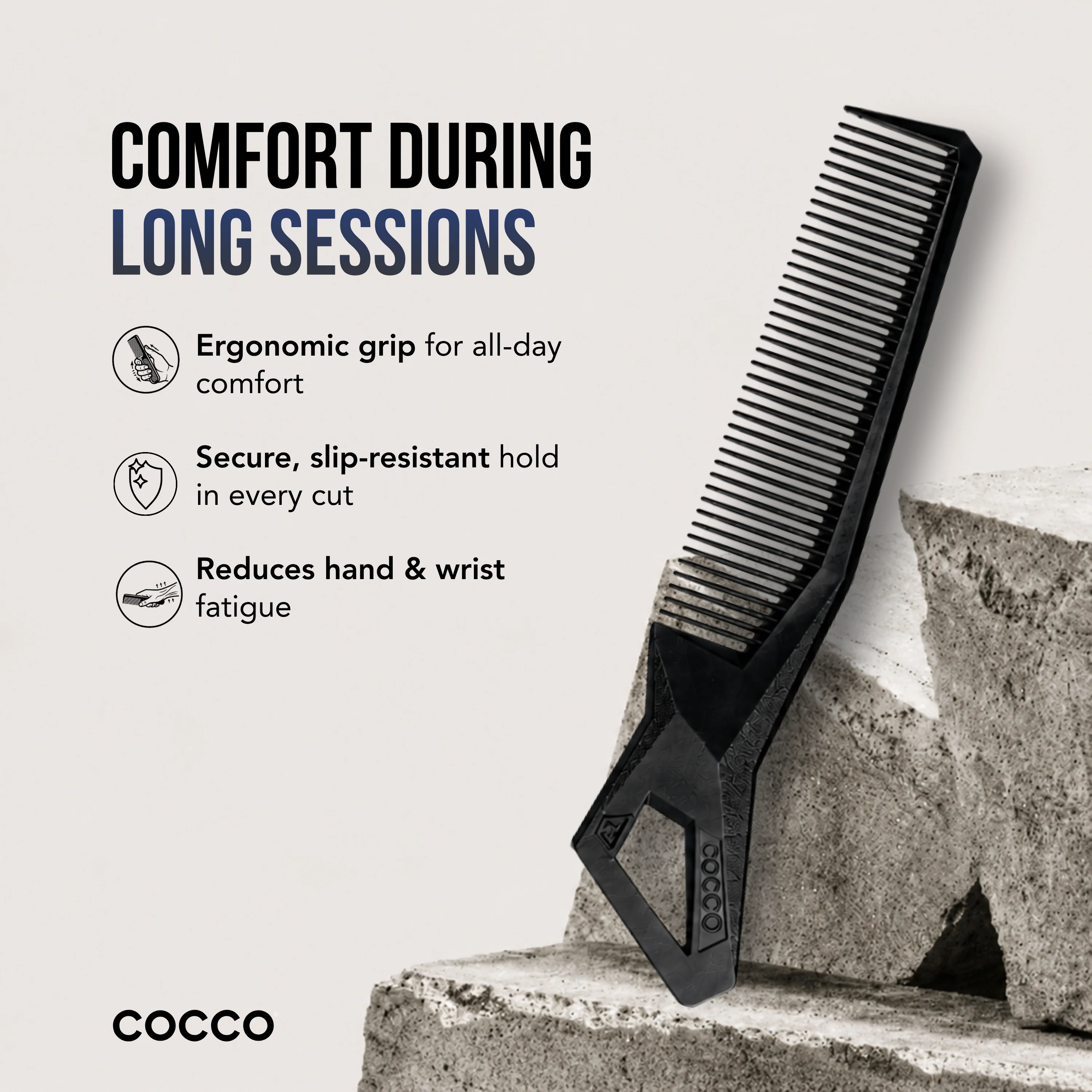 Clipper Comb (Black) - Image 5