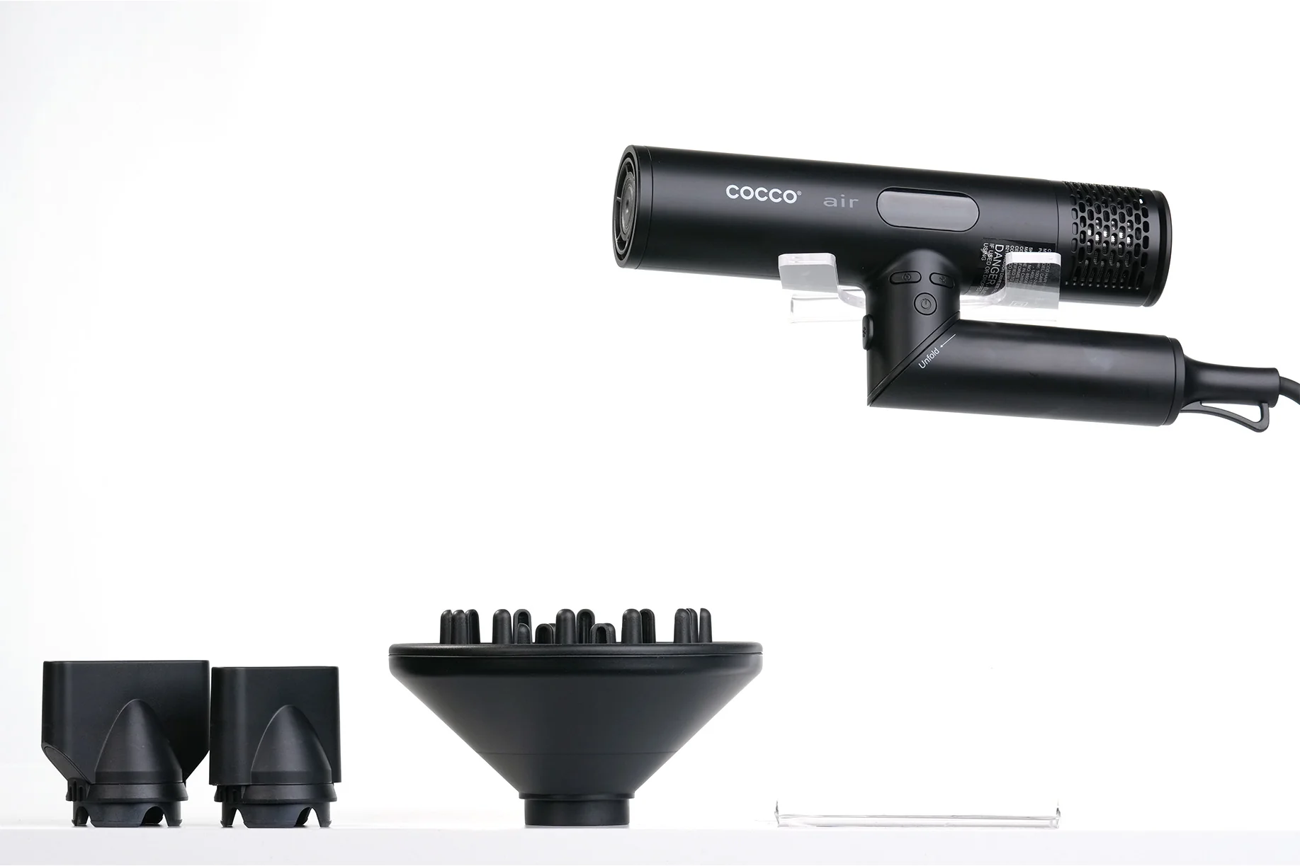 COCCO® Air Ionic Dryer (Black) - Image 3