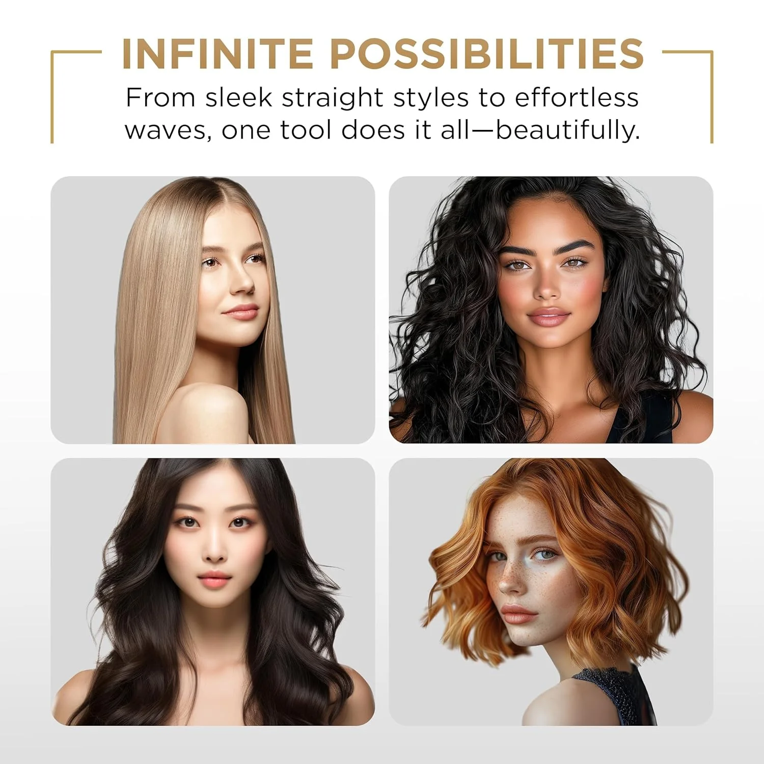COCCO® GNS 1″ Flat Iron V3 with COCCO® Nano Pro Hair Dryer Bundle - Image 11