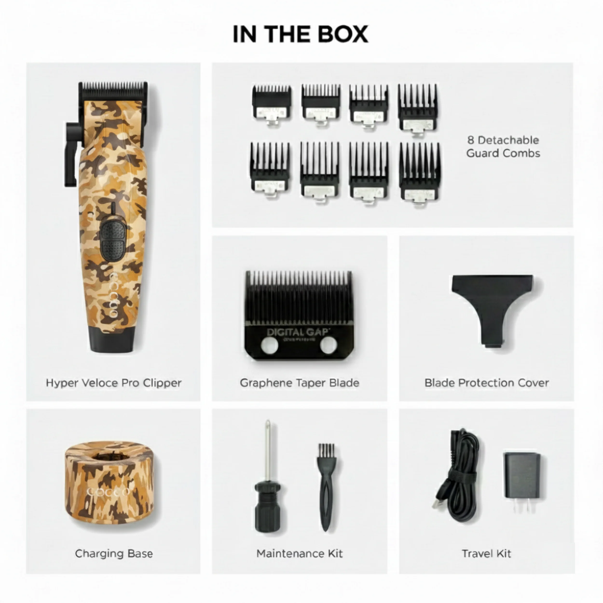 COCCO® Hyper Veloce Pro Clipper (Camo) - Image 9