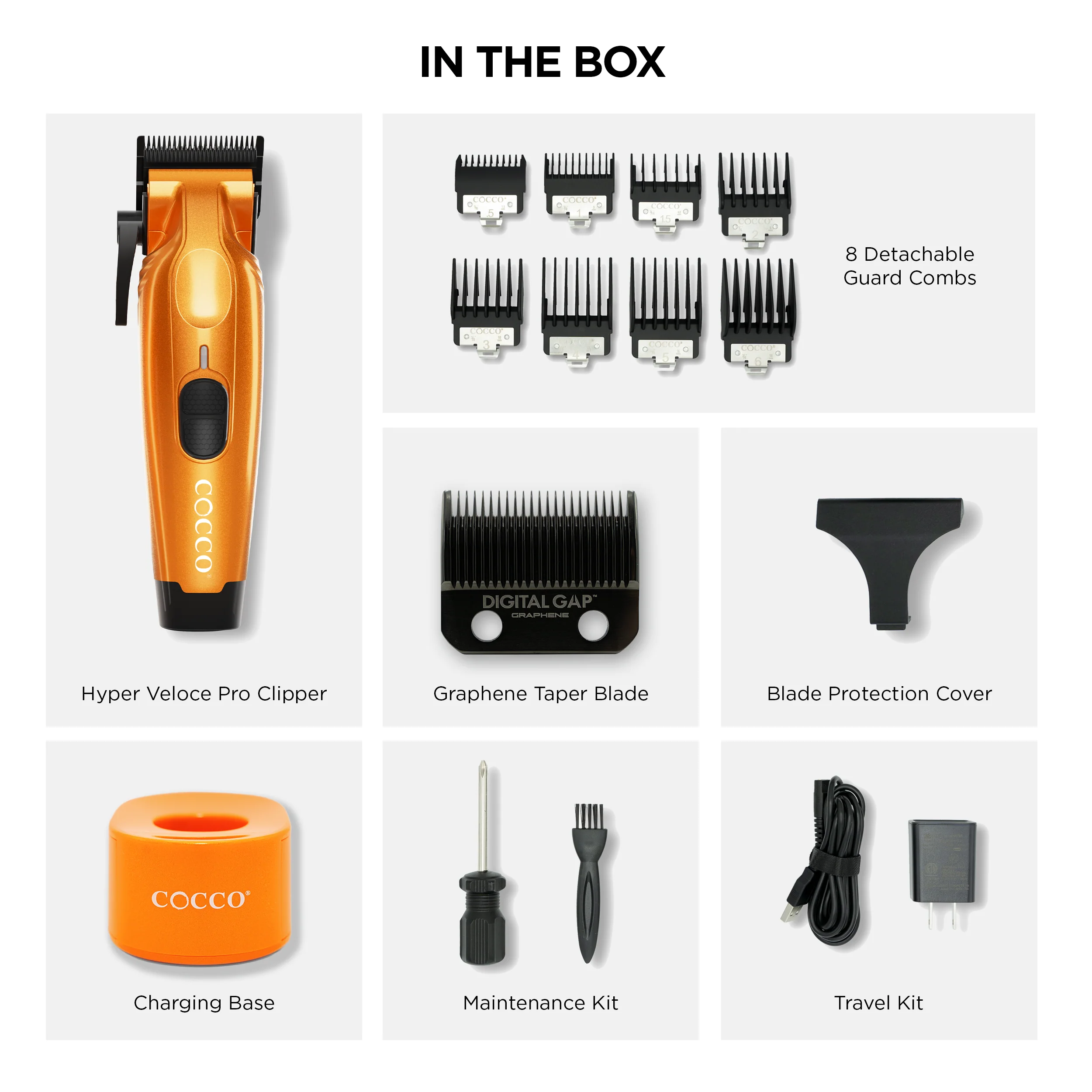 COCCO® Hyper Veloce Pro Clipper (Orange) - Image 8