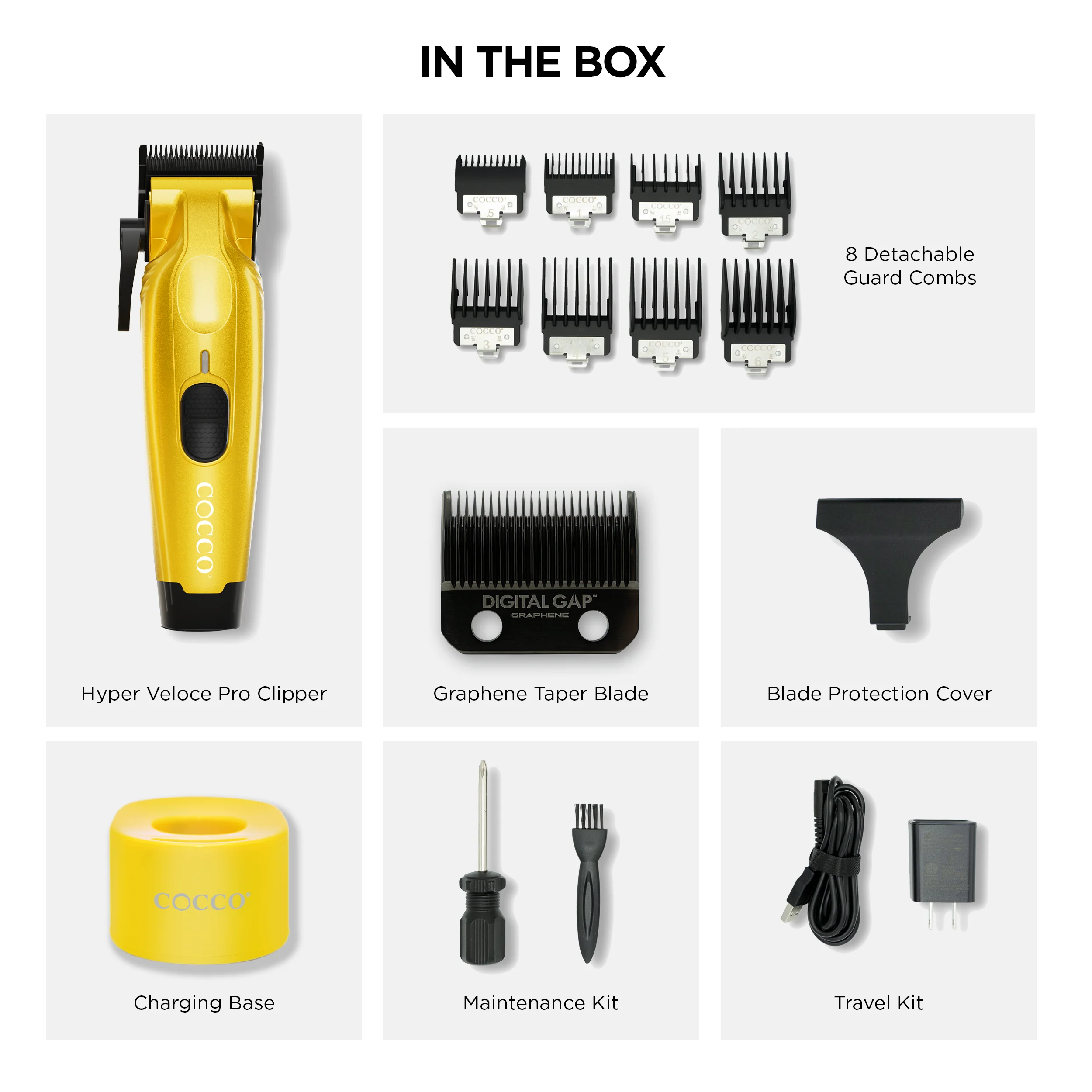 COCCO® Hyper Veloce Pro Clipper (Yellow) - Image 9