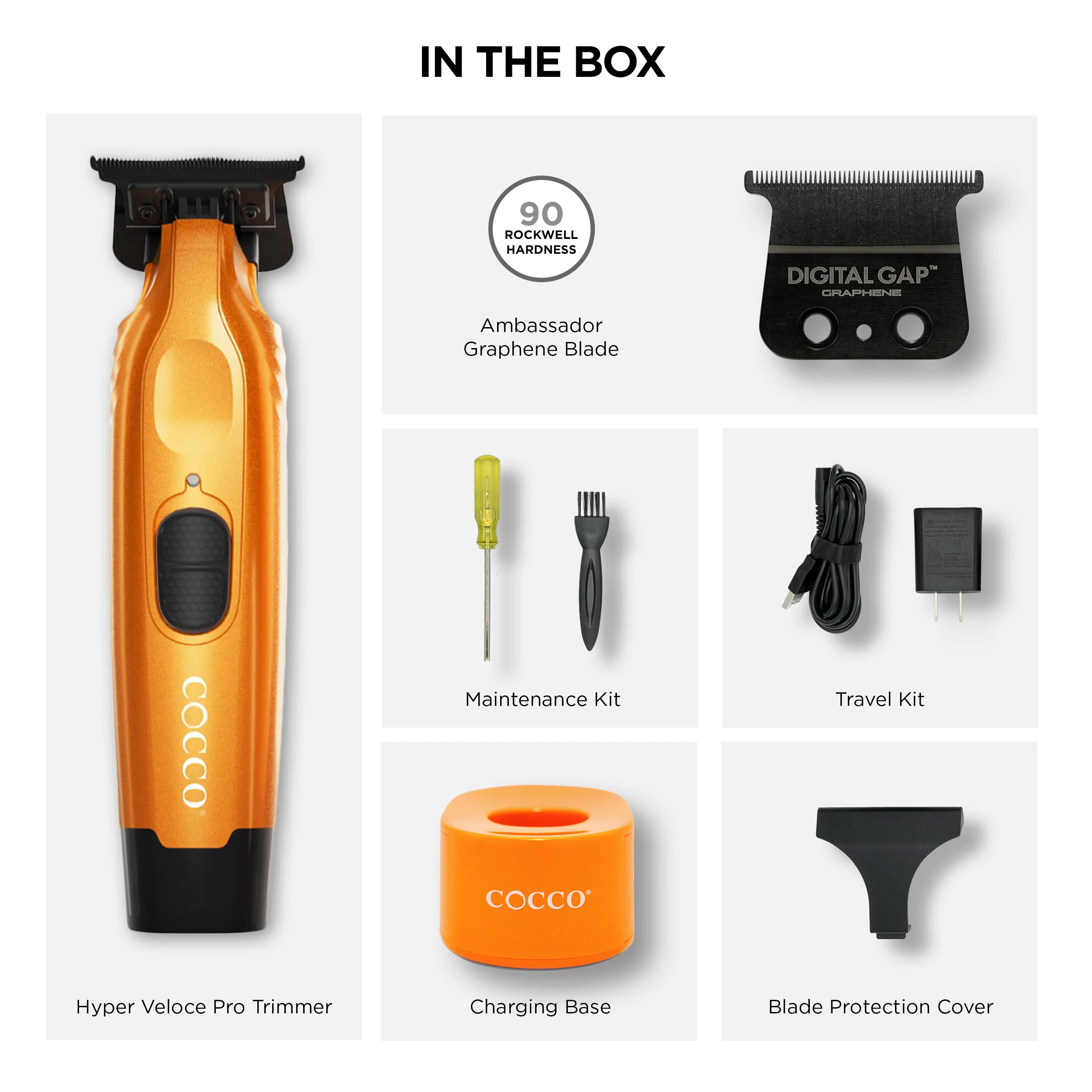 COCCO® Hyper Veloce Pro Trimmer (Orange) - Image 6