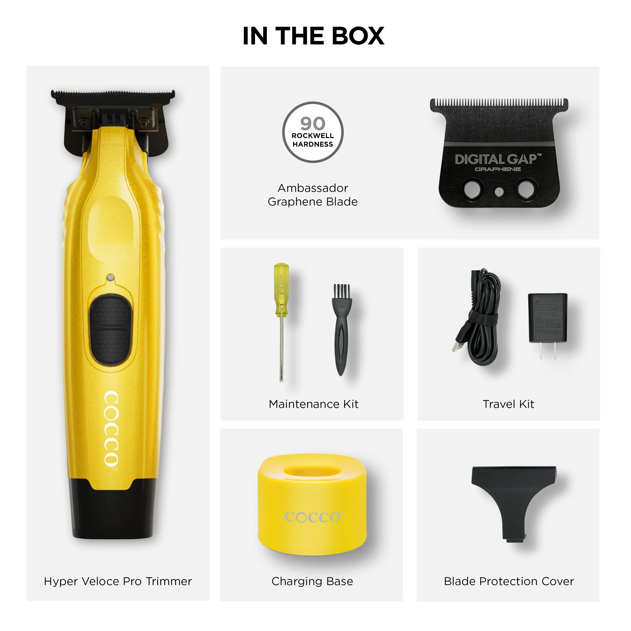 COCCO® Hyper Veloce Pro Trimmer (Yellow) - Image 8