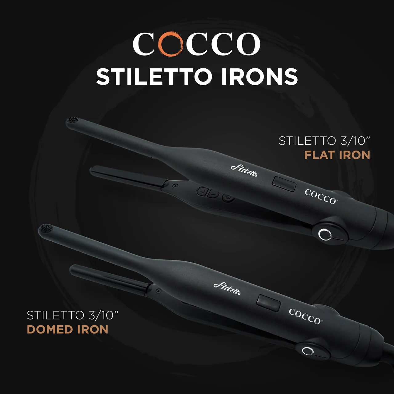COCCO® Stiletto 3/10" Domed Flat Iron - Image 7
