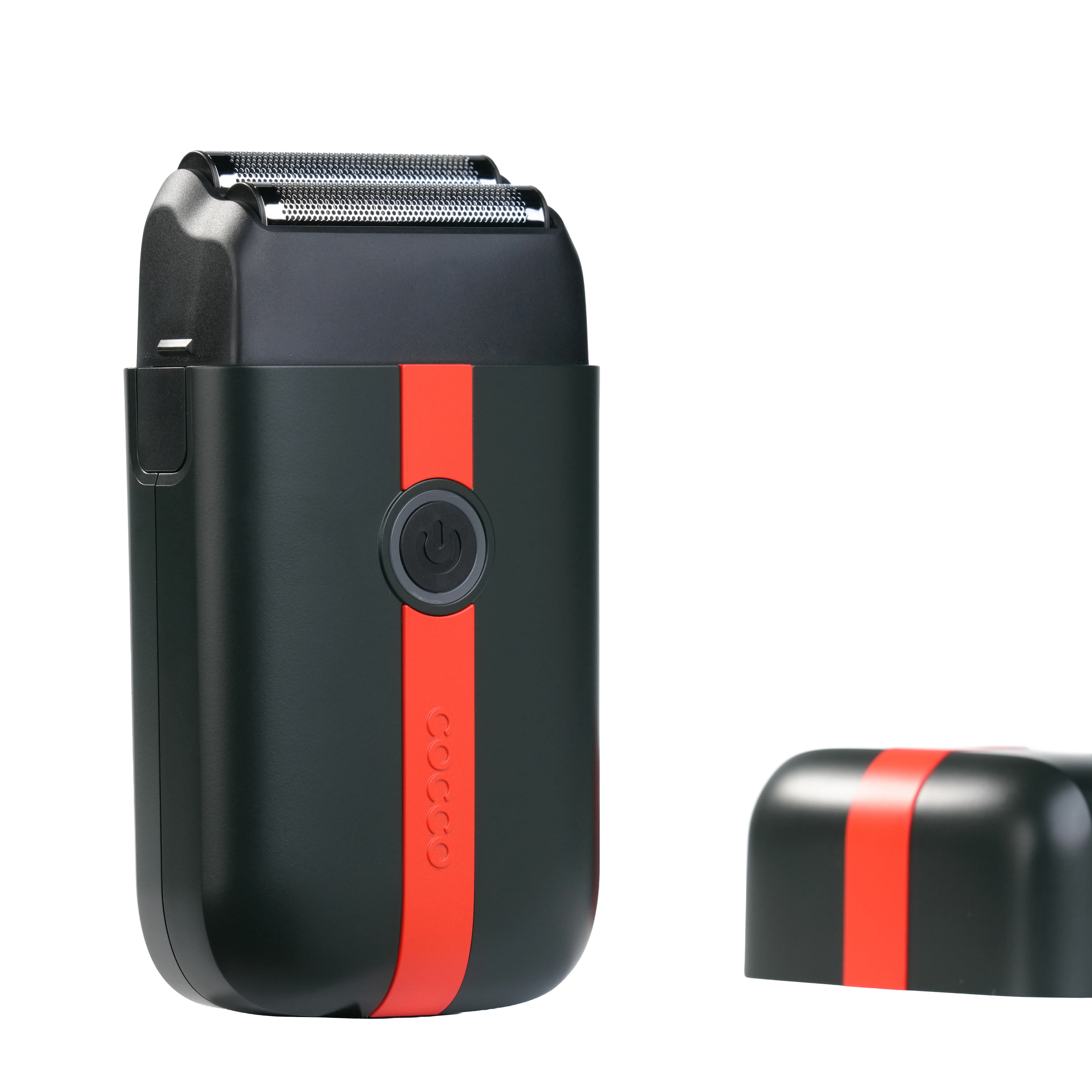 COCCO® Veloce Lite Shaver (Black/Red Stripe) - Image 2