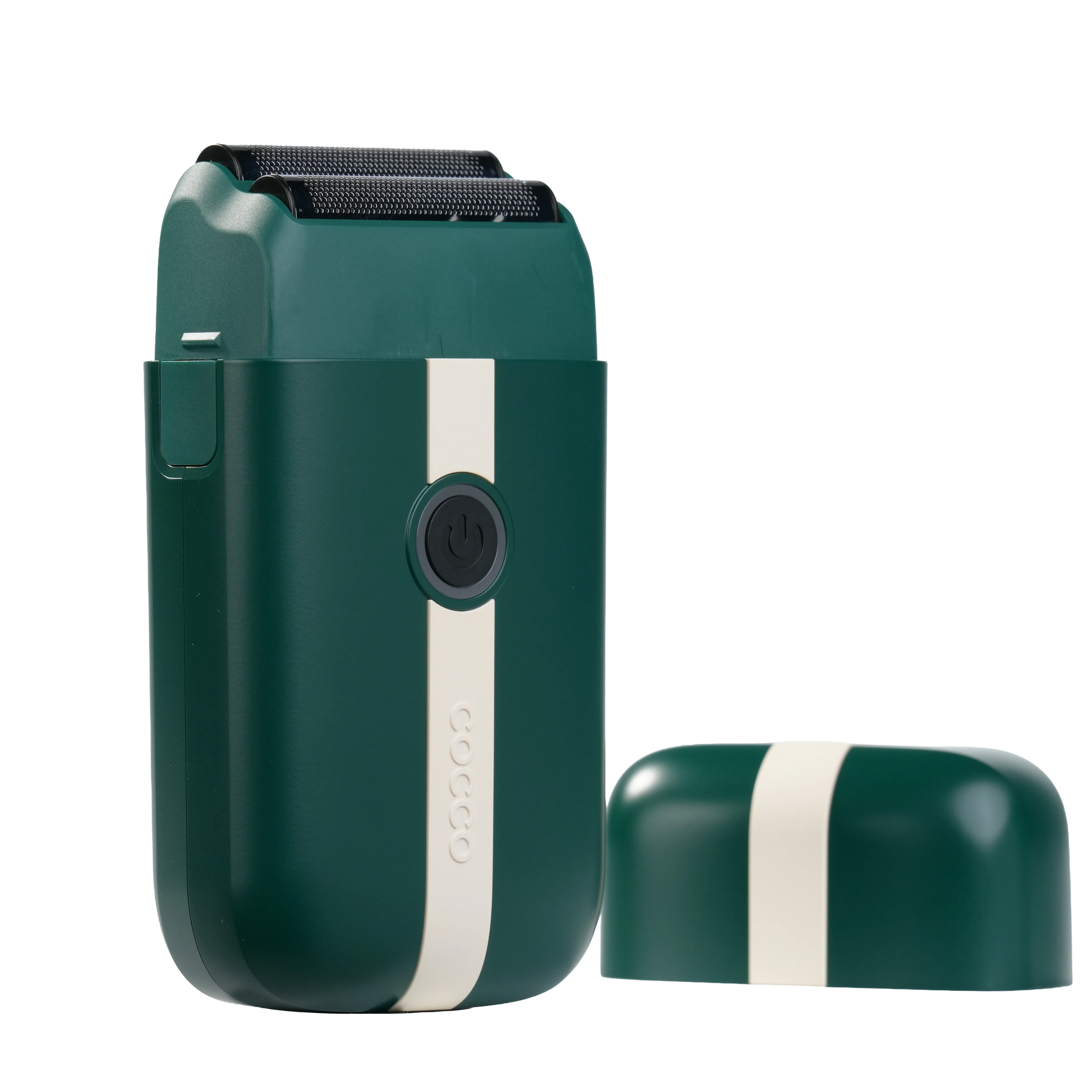 COCCO® Veloce Lite Shaver (Green/White Stripe) - Image 2