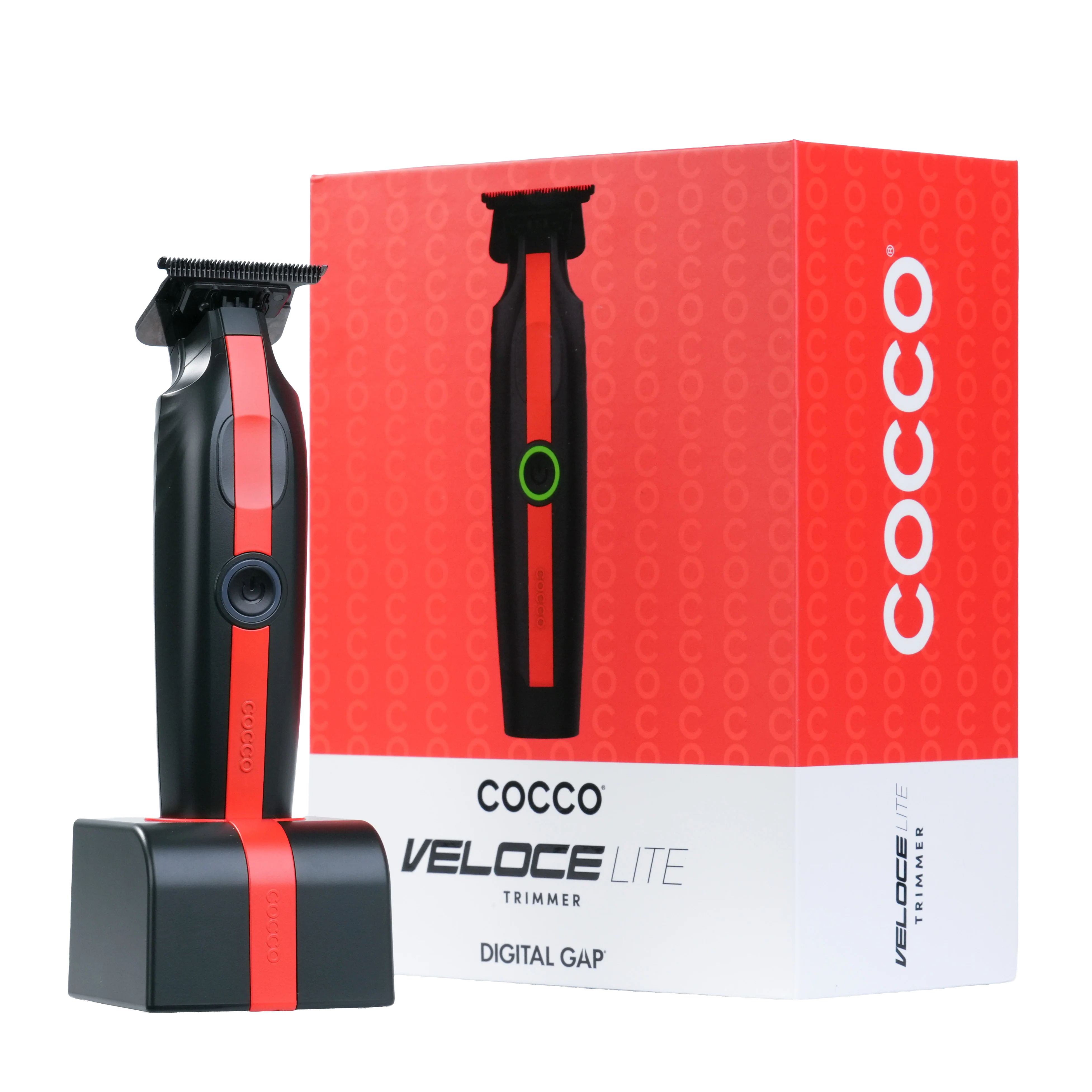 COCCO® Veloce Lite Trimmer (Black/Red Stripe) - Image 6