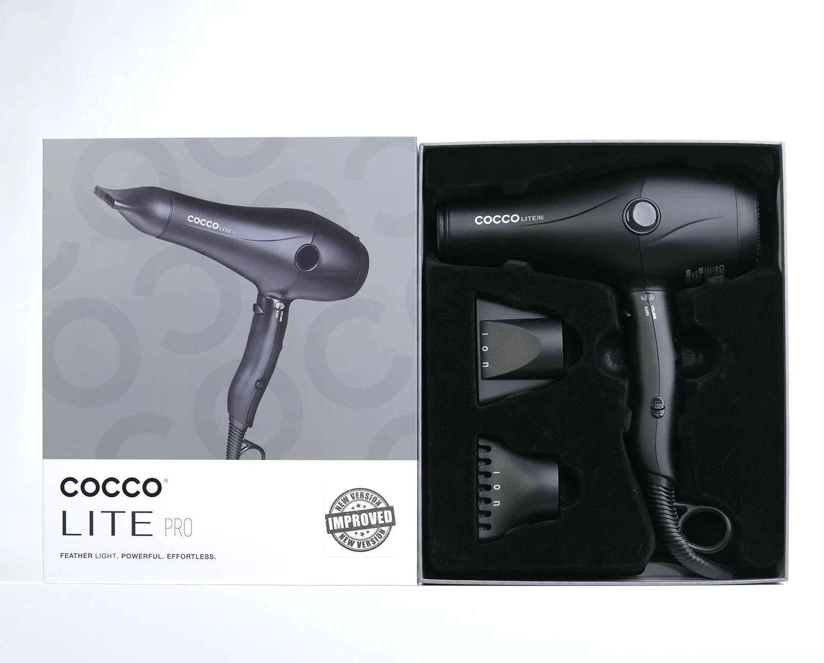 COCCO® Lite Pro XL Hair Dryer (Black) - Image 7