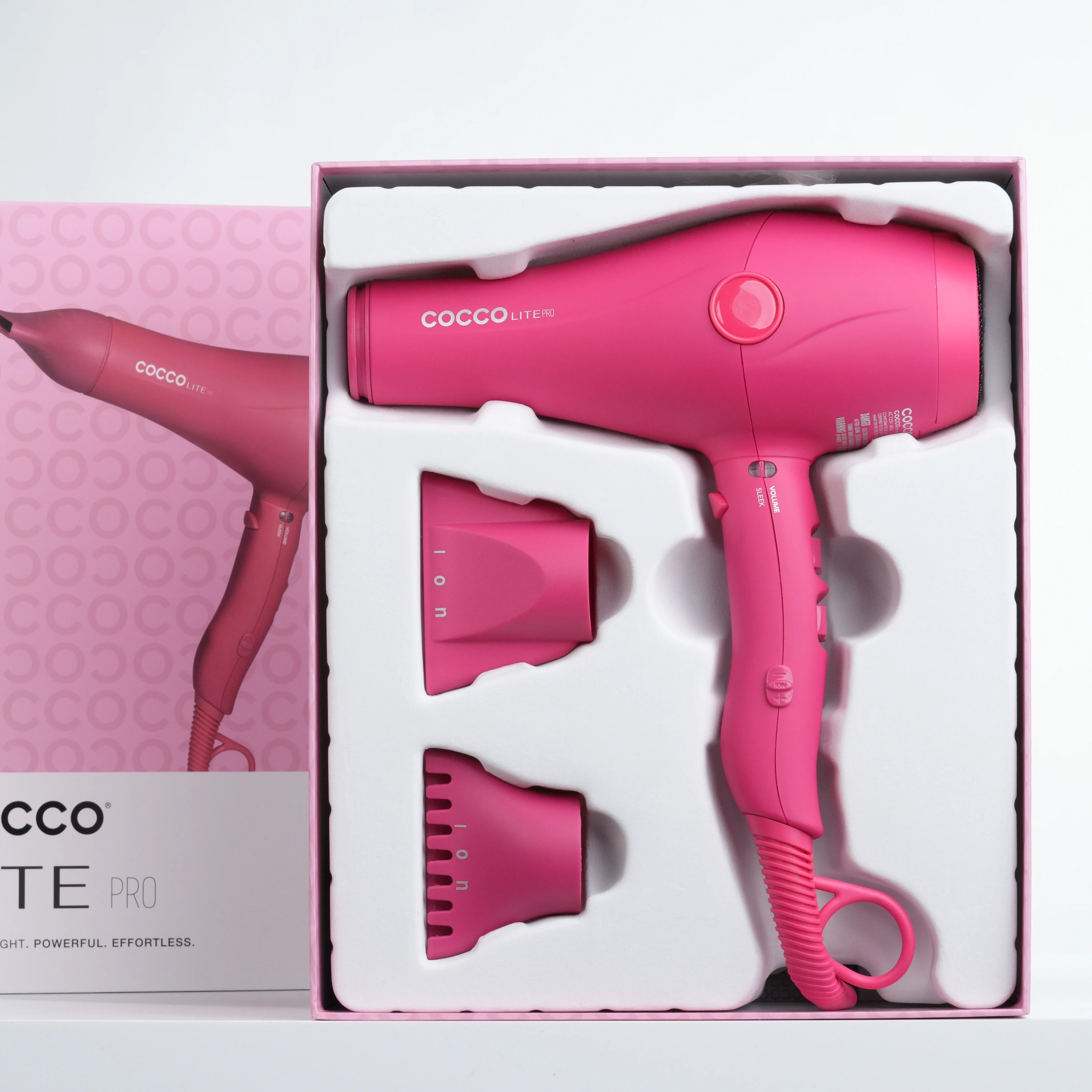 COCCO® Lite Pro XL Hair Dryer (Pink) - Image 5