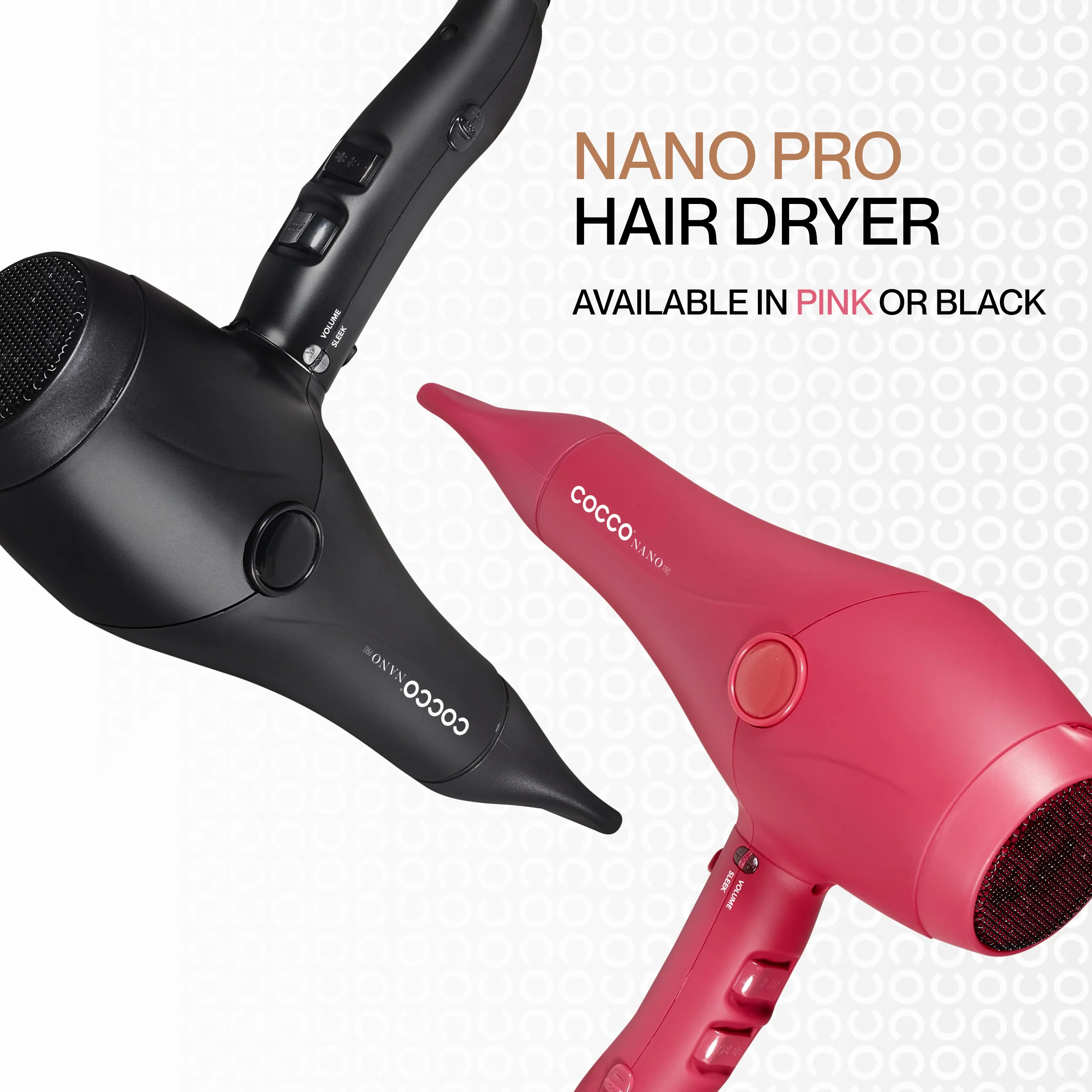COCCO® Nano Pro Hair Dryer (Black) - Image 10