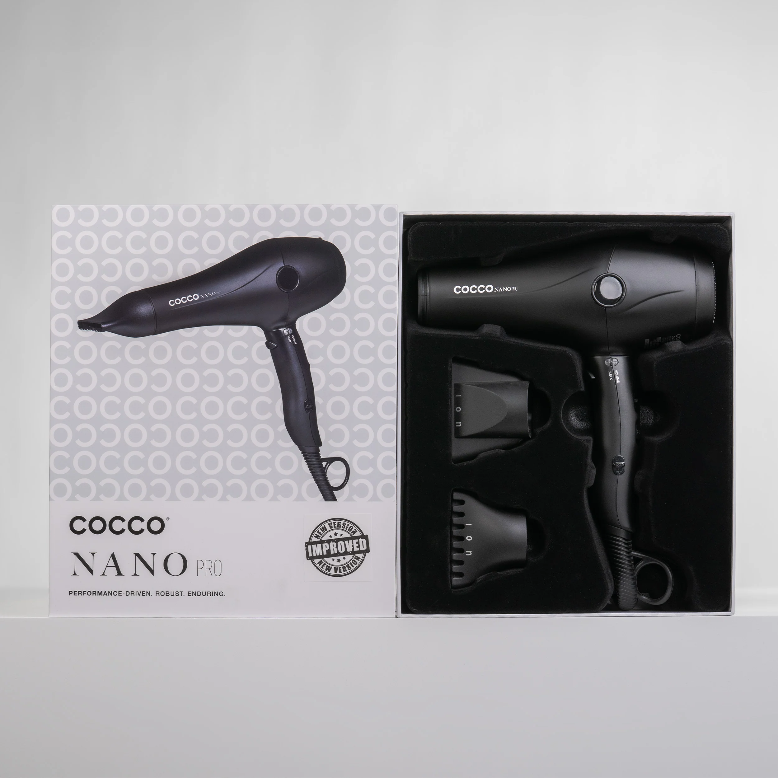 COCCO® Nano Pro Hair Dryer (Black) - Image 3