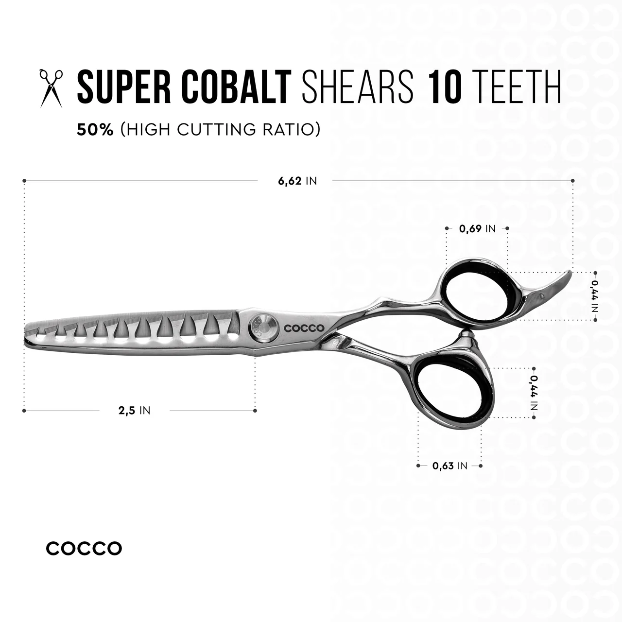 Super Cobalt 6" (10T) Texturizer