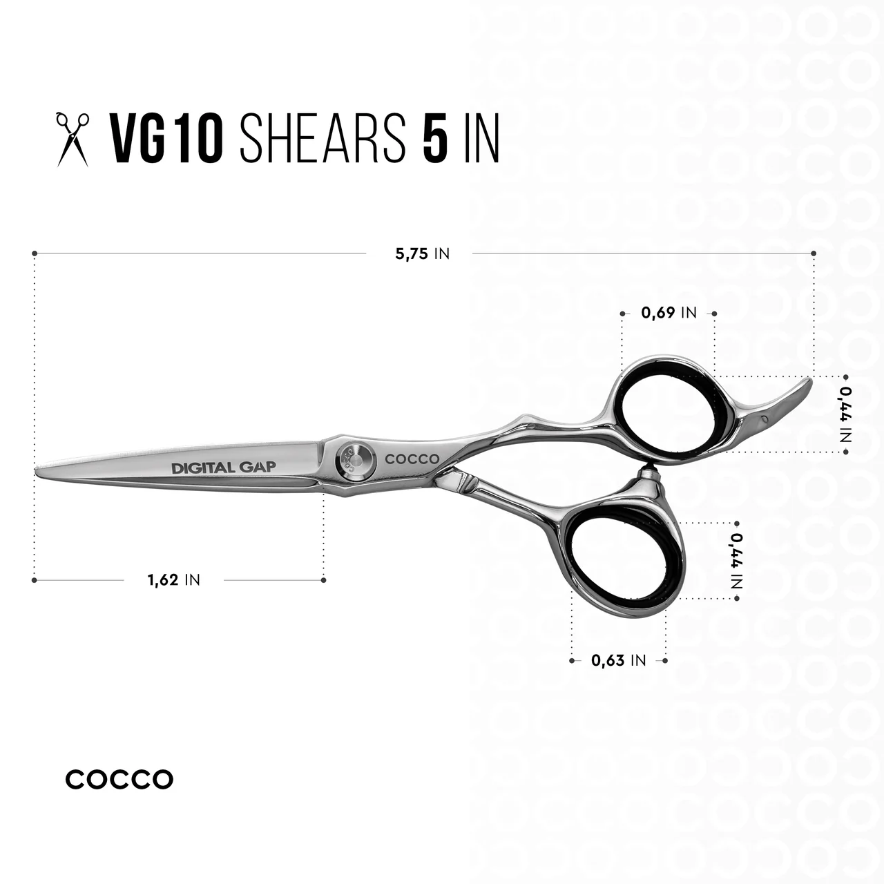 VG10 Blunt and Including 6" 29 Tooth Thinning Shear Set - Select Size - Image 3